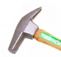 Diamond nailing on farrier hammer